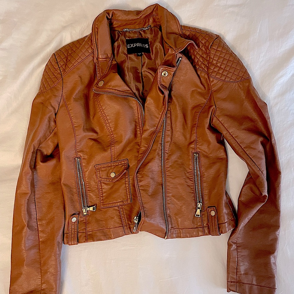 Express Faux Leather Jacket